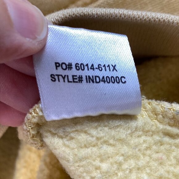 Super Mookin Fiends Flower Bed Pullover Hoodie Mens Sz M Yellow Hooded Sweatshir - Picture 11 of 13